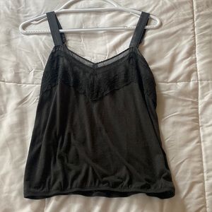 American eagle tank top with a pattern upper half